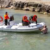 Aeronautica, esercitazione di salvataggio in mare